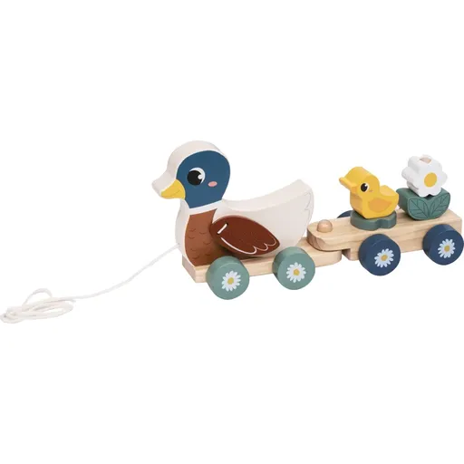 2Kids Toys Pull-along Toy Duck Family jucărie de tras 12m+ 1 buc