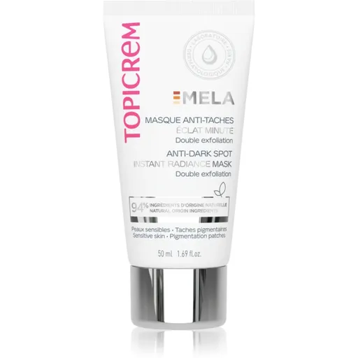 Topicrem MELA Anti-Dark Spot Instant Radiance Mask masca iluminatoare impotriva petelor 50 ml