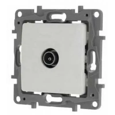 Priza tv tata de capat 10db alba Niloe Legrand 764555