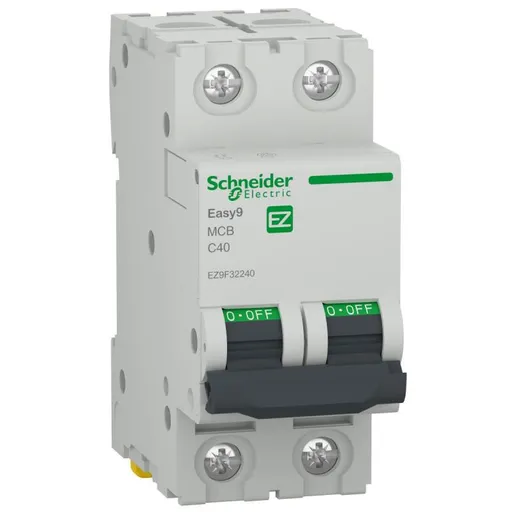 Siguranta automata Easy9 2P 40A 4500A curba C Schneider EZ9F32240