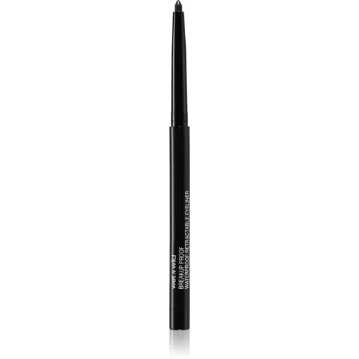 Wet n Wild MegaLast Retractable Eyeliner dermatograf rezistent culoare 03 Blackest Black 0,2 g