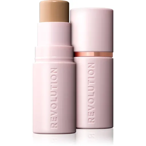 Makeup Revolution Skin Silk Bronzer Stick crema Bronzantã stick culoare Fair Sand 4.5 g