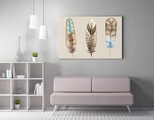 Tablou decorativ, WY115 (70 x 100), Lemn, Multicolor