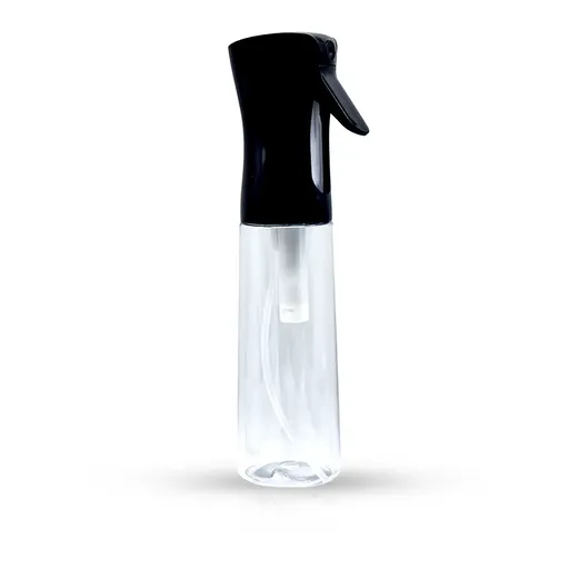 Pulverizator Frizerie Transparent - 300 ml - negru