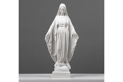 Decoratiune, CY0369, 45x21 cm, Poliester, Alb