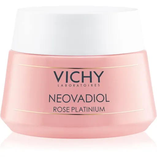 Vichy Neovadiol Rose Platinium crema de zi hranitoare si pentru stralucire pentru ten matur 50 ml