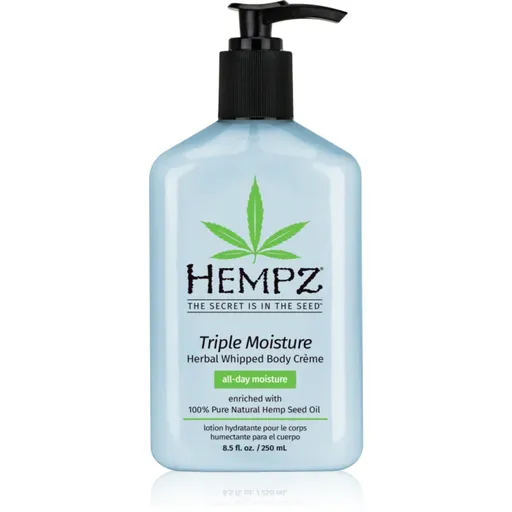HEMPZ Triple Moisture loțiune de corp hidratantă 250 ml