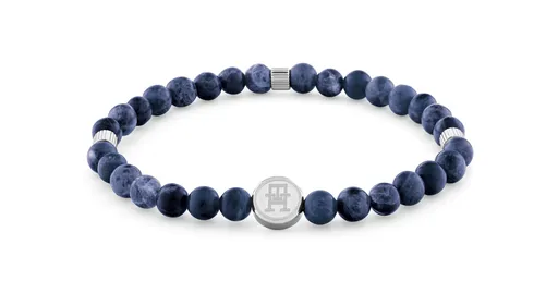 Tommy Hilfiger Brățară albastră cu mărgele de sodalit Beads 2790608