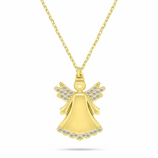 Brilio Silver Colier din argint pentru femei cu îngeraș NCL188Y