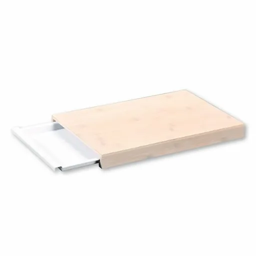 Kesper 57352 Tăietor cu tavă, alb, 38 x 25,5 x 3,5cm