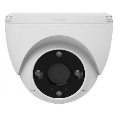 Camera IP Wireless Full Color EZVIZ CS-H4, 2K 4MP, lentila 2.8mm, IR 30m, alarma acustica si optica, MicroSD, IP67