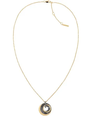 Calvin Klein Colier de lux din oțel placat cu aur cu cristale 35000158