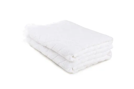 Set prosoape de baie, L'essentiel Maison, Leaf, Alb