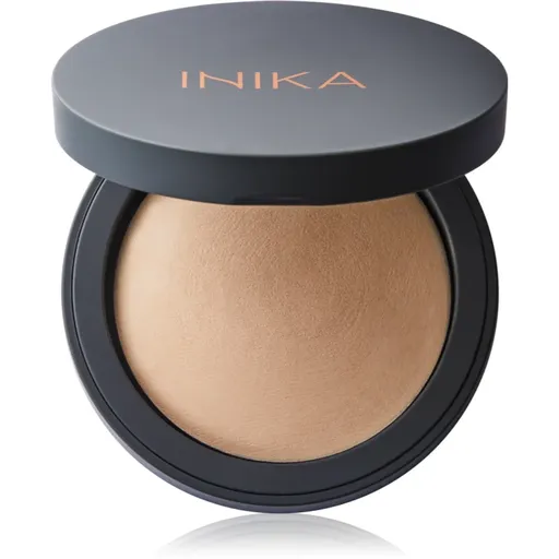 INIKA Organic Baked Mineral Foundation pudra compacta cu minerale. culoare Strength 8 g
