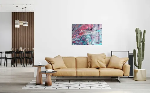 Tablou decorativ, 1127, 70 x 100 cm, Multicolor