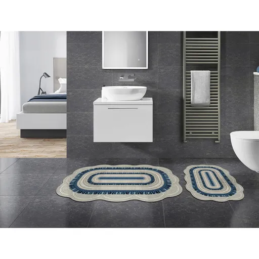 Set covorase de baie, L'essentiel Maison, 21016415Km, Albastru