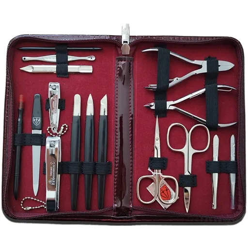 Set de manichiură și pedichiură Kellermann 5851 PN , burgundy