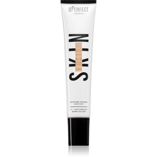BPerfect Skin Fusion make-up cu textura usoara pentru un look natural culoare 11 Light/Medium Warm Golden 30 ml