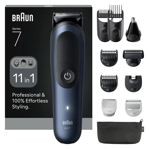 Braun Aparat de tuns multifuncțional 11in1 Seria 7 AIO7540 Dark Blue