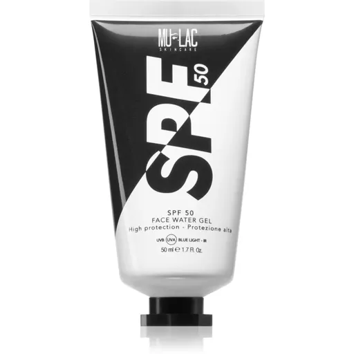 Mulac Cosmetics SPF 50 gel de protectie cremoasa faciale SPF 50 50 ml