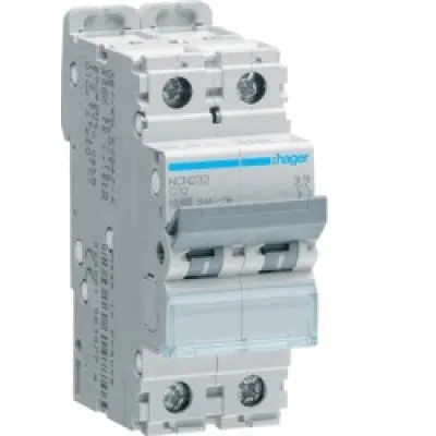 Siguranta automata Hager NCN232, 2P, 32A, 10kA, curba C