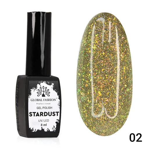Stardust 8 ml 02 gel de lustruit