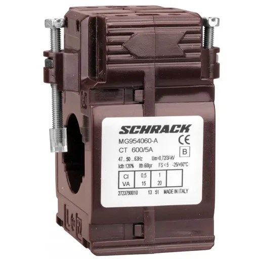 Transformator de curent 600/5A, 30x10 Schrack MG954060-A