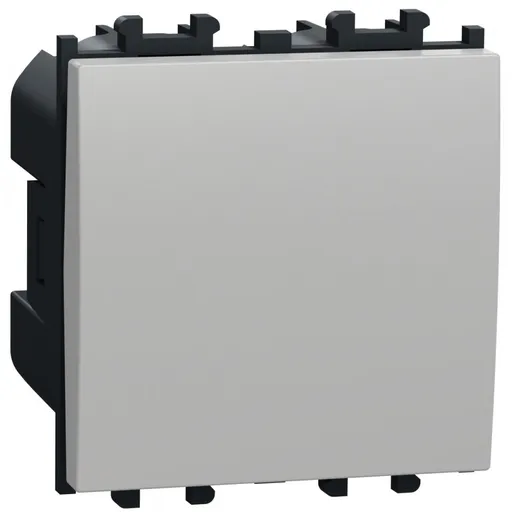 Intrerupator cap cruce 2 module Schneider Easy Styl LMR1901004, argintiu