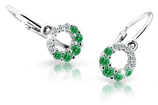 Cutie Jewellery Cercei pentru copii C2154-10-X-2 verde