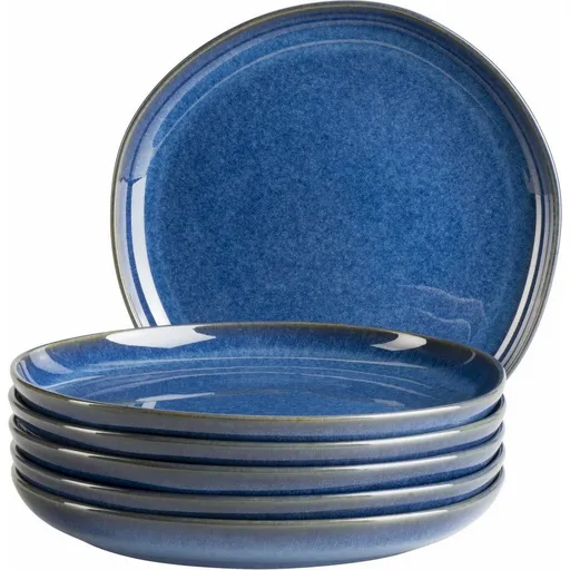 Mäser Set de farfurii de desert Cordelia Royal Blue 22 cm, 6 buc., albastru închis