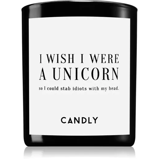 Candly & Co. I wish i were a unicorn lumânare parfumată 250 g