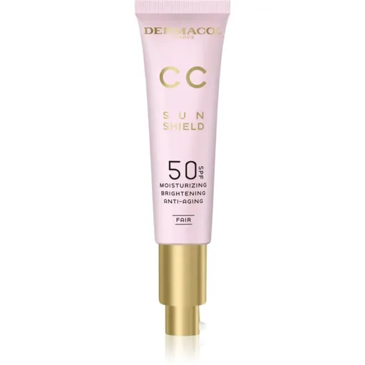 Dermacol CC Sun Shield Crema CC cu efect de intinerire SPF 50 culoare Fair 30 ml