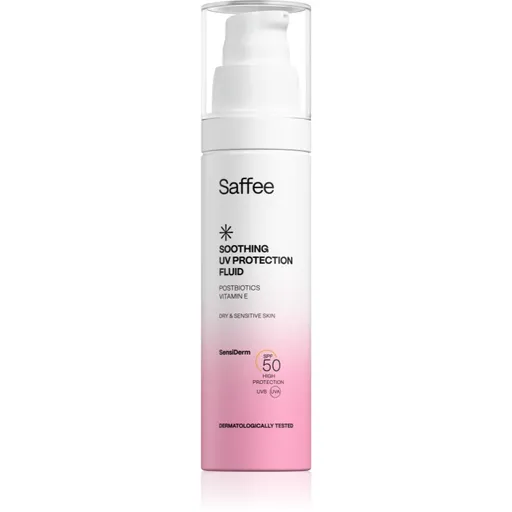 Saffee SensiDerm Soothing UV Protection Fluid protective fluid pentru piele uscata spre sensibila SPF 50 50 ml