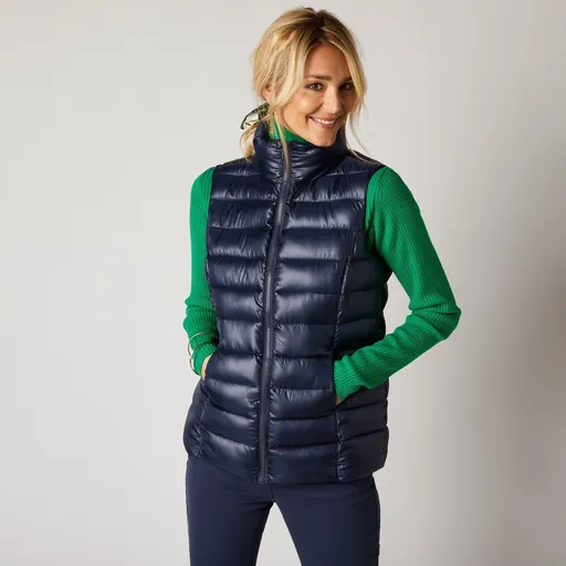 Vesta matlasată impermeabilă cu fermoar