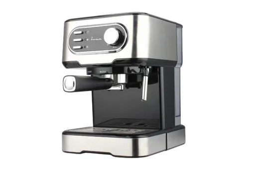Espressor Fram, 850W, 15 Bar, 1.5L, argintiu