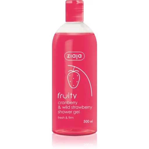 Ziaja Fruity Cranberry & Wild Strawberry gel de dus hidratant 500 ml