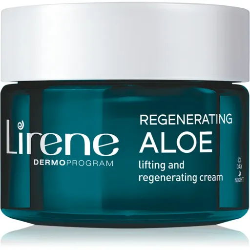 Lirene Hydration & Nourishment Regenerating Aloe crema lifting de regenerare cu aloe vera si unt de shea 50 ml