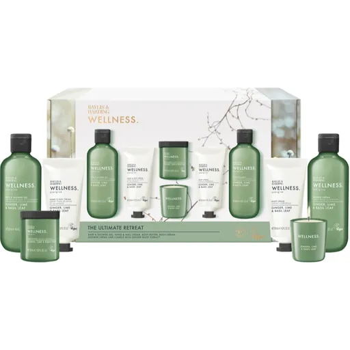Baylis & Harding Wellness. Energise set cadou Ginger, Lime & Basil Leaf