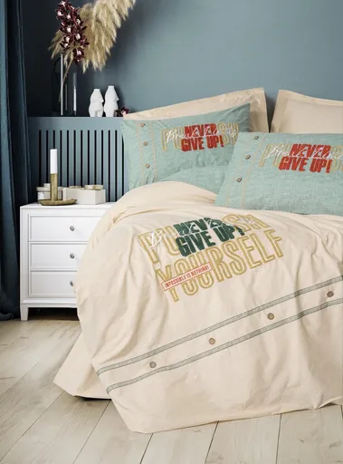 Lenjerie de pat dubla, L'essentiel Maison, Forward, Bej