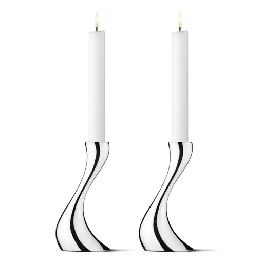 Sfeșnic Cobra mic, 2 buc - Georg Jensen