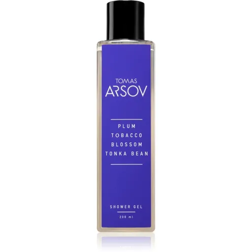 Tomas Arsov Plum Tobacco Blossom Tonka Bean gel parfumat pentru duș 200 ml
