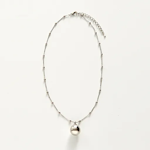 Colier cu Perle argintii