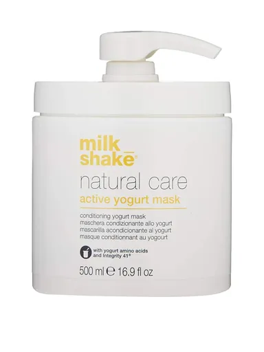 Milk Shake Mască nutritivă intensivă de păr Natural Care (Active Yogurt Mask) 500 ml