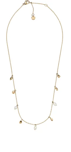 Skagen Colier placat cu aur cu perle autentice Agnethe SKJ1879710