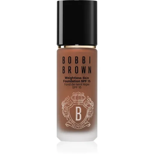 Bobbi Brown Weightless Skin Foundation SPF 15 machiaj persistent cu efect de hidratare culoare Cool Walnut 30 ml