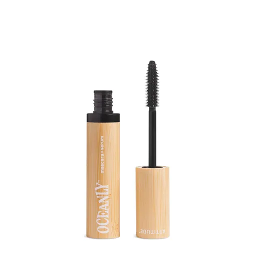 Attitude Rimel cu ser nutritiv pentru gene 2în1 Oceanly (Mascara + Serum) 7 g Black