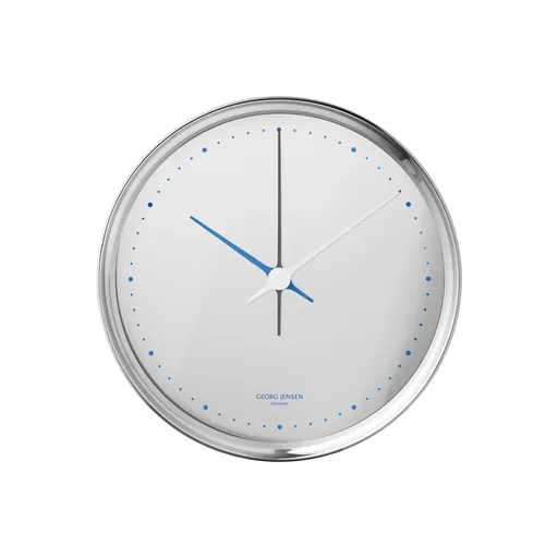 Ceas de perete Henning Koppel 22cm, otel inoxidabil - Georg Jensen