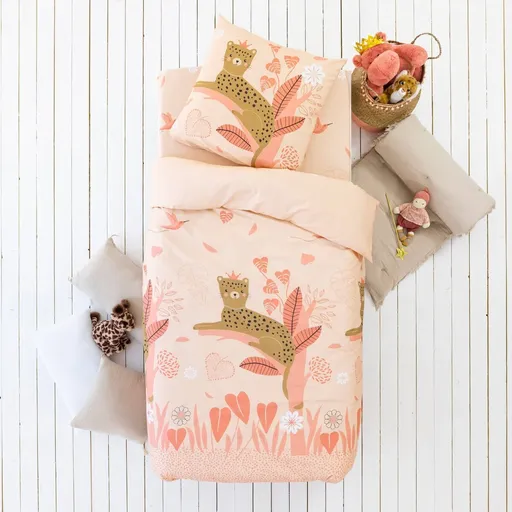 Lenjerie de pat pentru copii Geopard