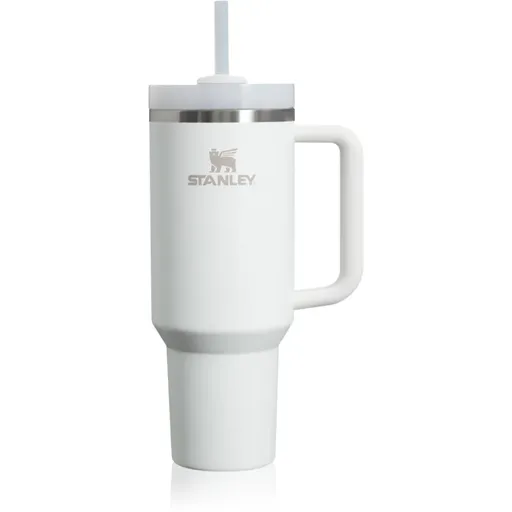 Stanley Quencher H2.O FlowState™ Tumbler pahar din oțel inoxidabil cu pai mare Frost 1180 ml