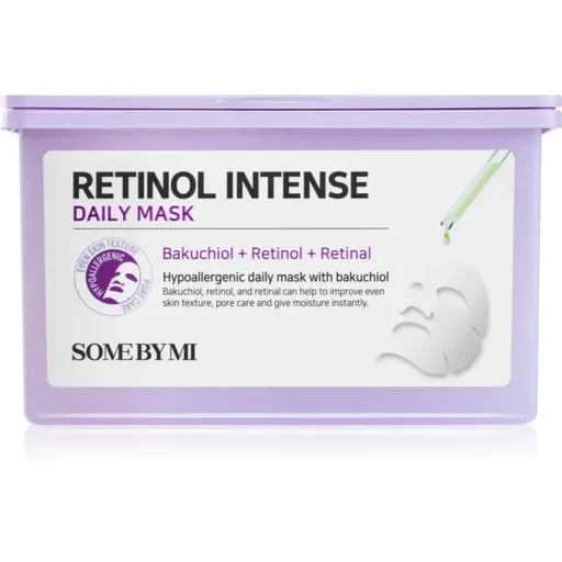 Some By Mi Retinol Intense Daily Mask mască textilă cu efect antirid big pack 30 buc